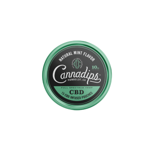 cannadips cbd pouches mint Snus