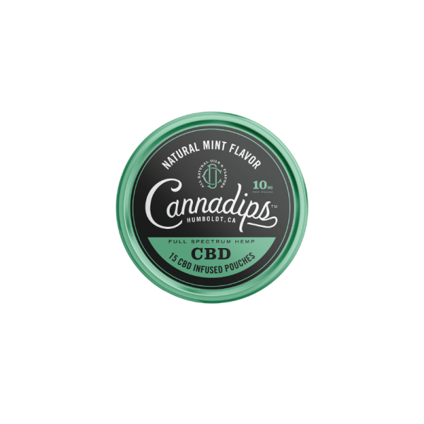 cannadips cbd pouches mint Snus
