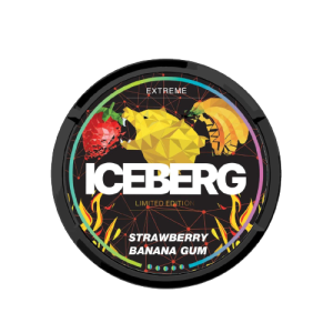 iceberg edition strawberry banana gum
